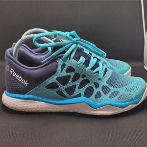 Reebok Zprint Train Blue Sky BD1187 Shoes Womens Size 8.5